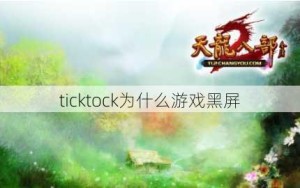 ticktock为什么游戏黑屏